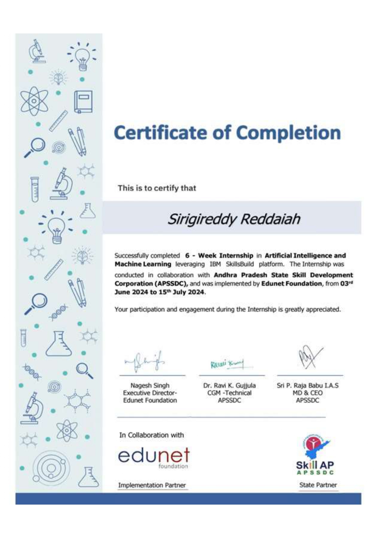 AI & Machine Learning Certificate